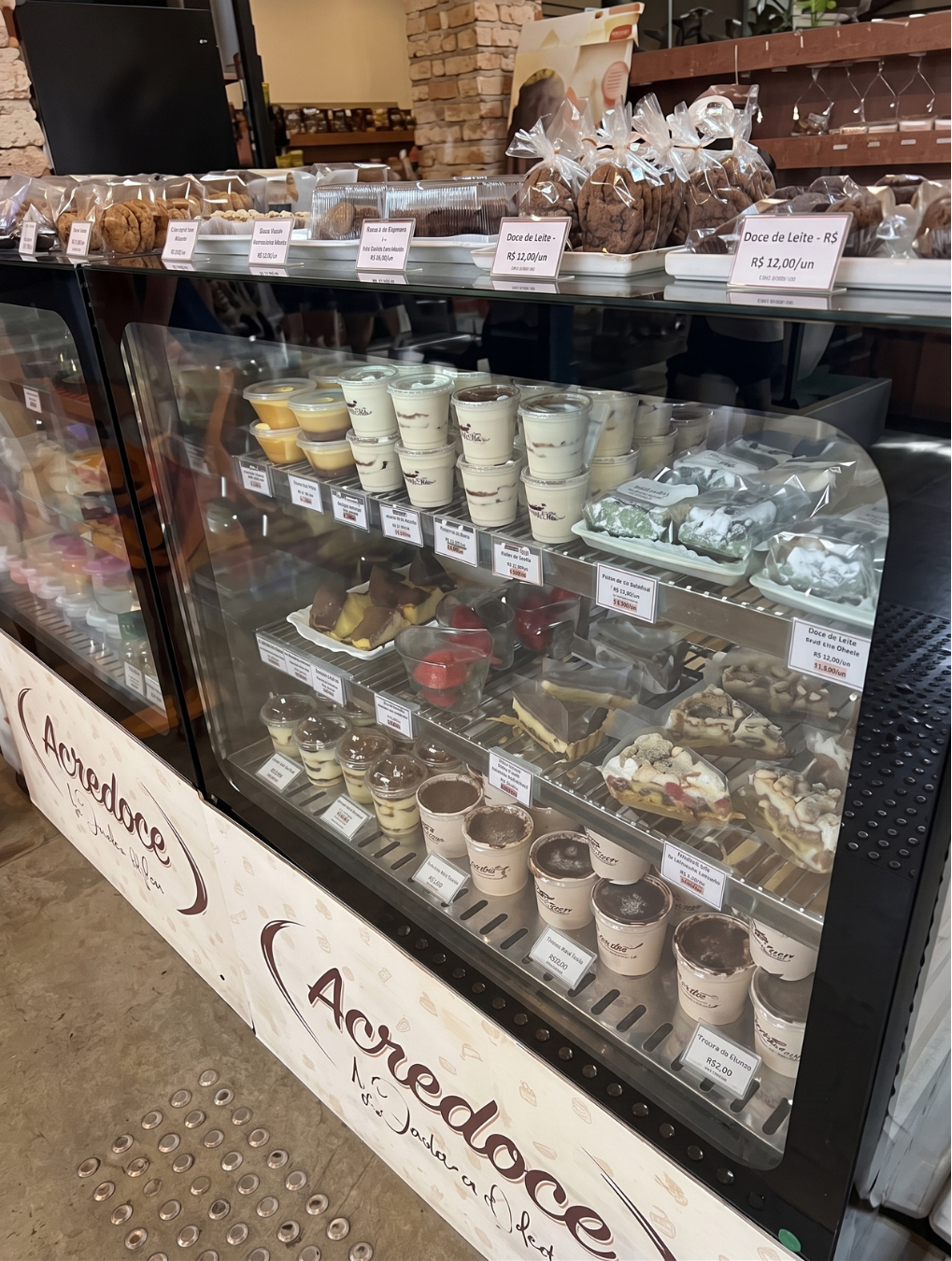 Vitrine de doces